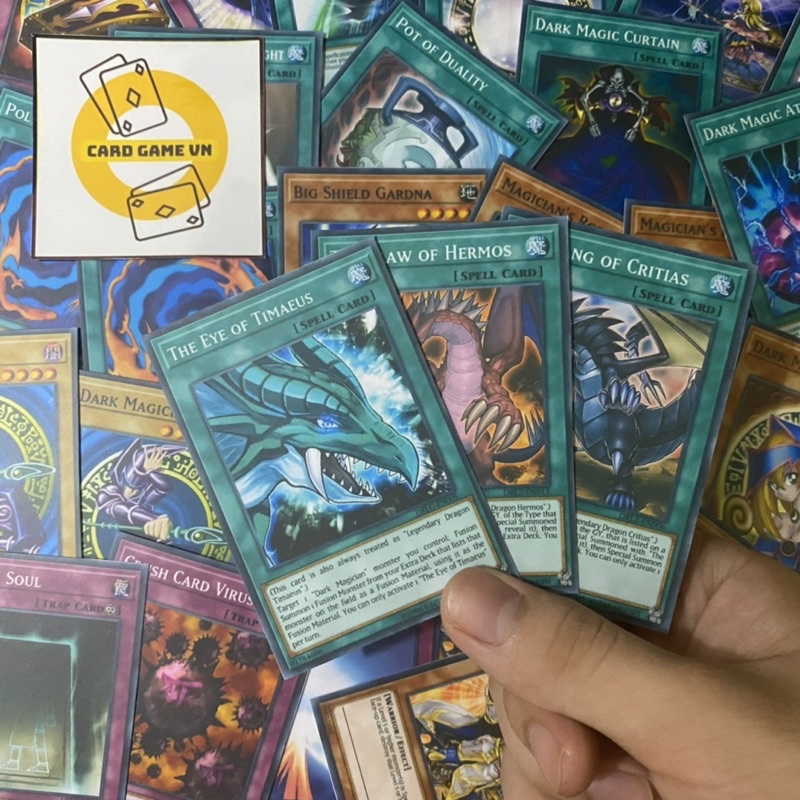 Bài YuGiOh - Bộ 54 lá bài Legendary Dragon Of Atlantis Deck - Card Game VN