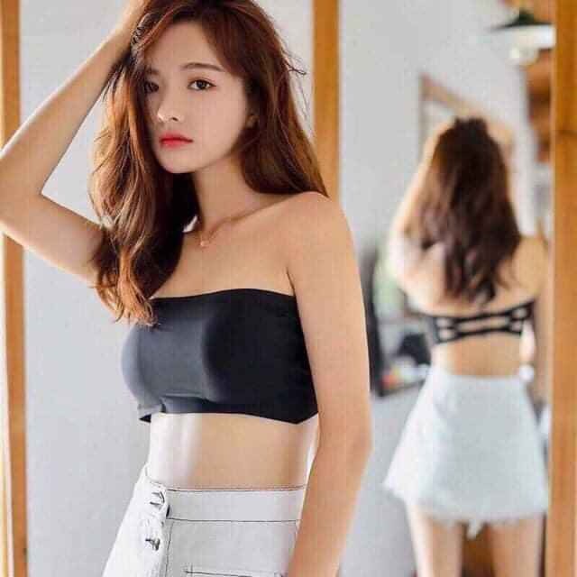 Áo Bra Ống, Bra Quây Ngực Không Dây, Vải Đúc Su Thông Hơi Thoáng Khí