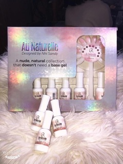 ONS AU NATURELLE SET <Set sơn gel màu nude ONS>