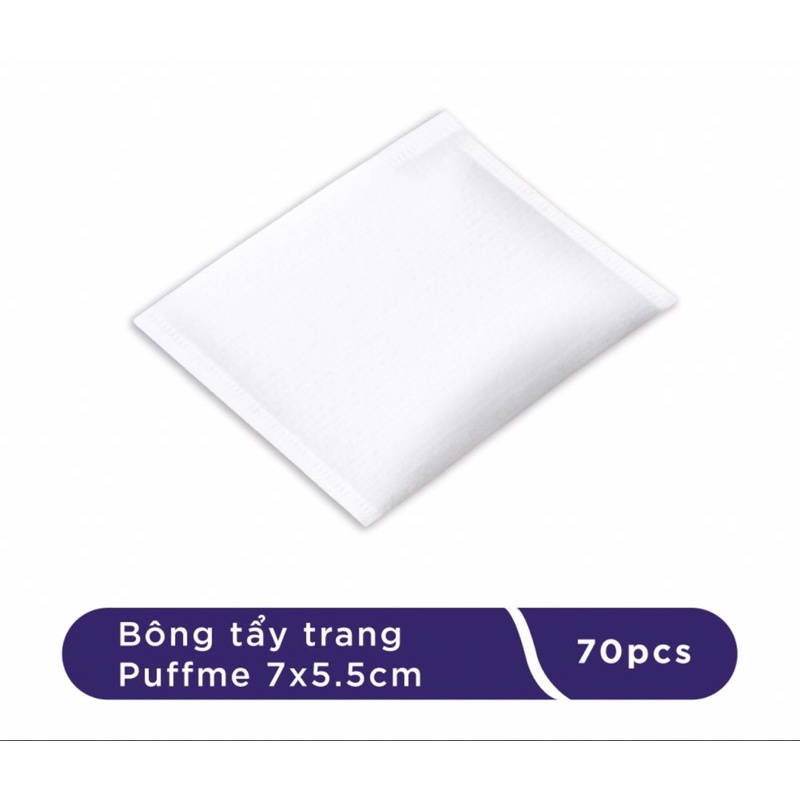 BÔNG TẨY TRANG PUFME 70 MIẾNG DẠNG TÚI