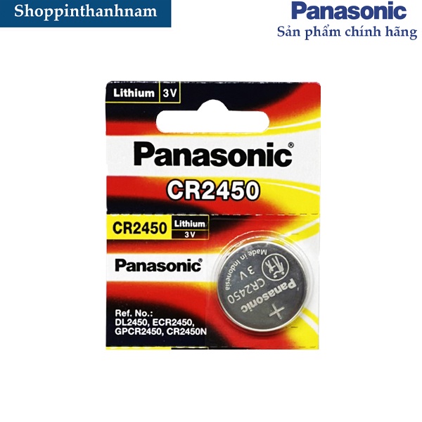 1 viên pin CR2450 Panasonic 3V chính hãng