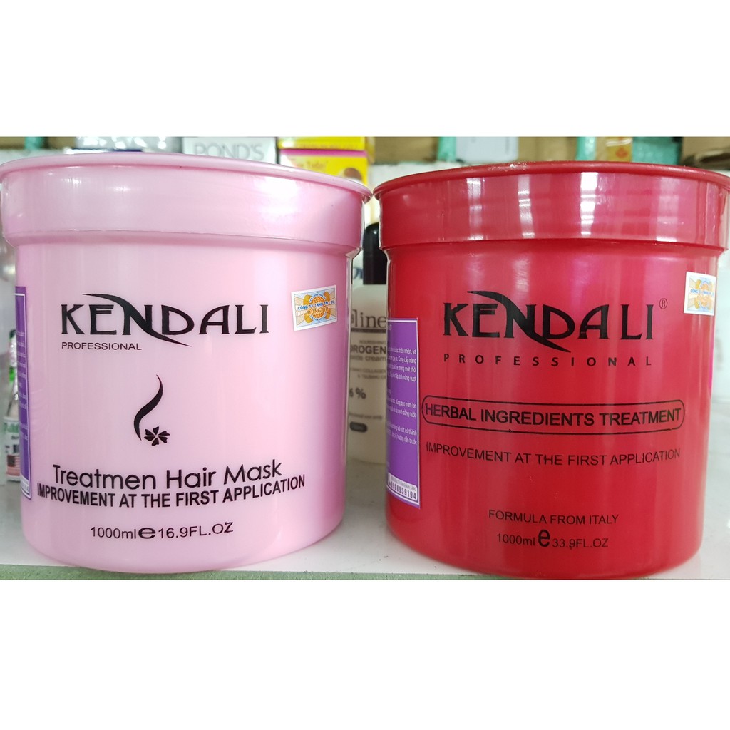 Kem ủ tóc thảo dược Kendali 1000ml