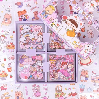 🎃Set 100 tấm sticker mẫu mới cute