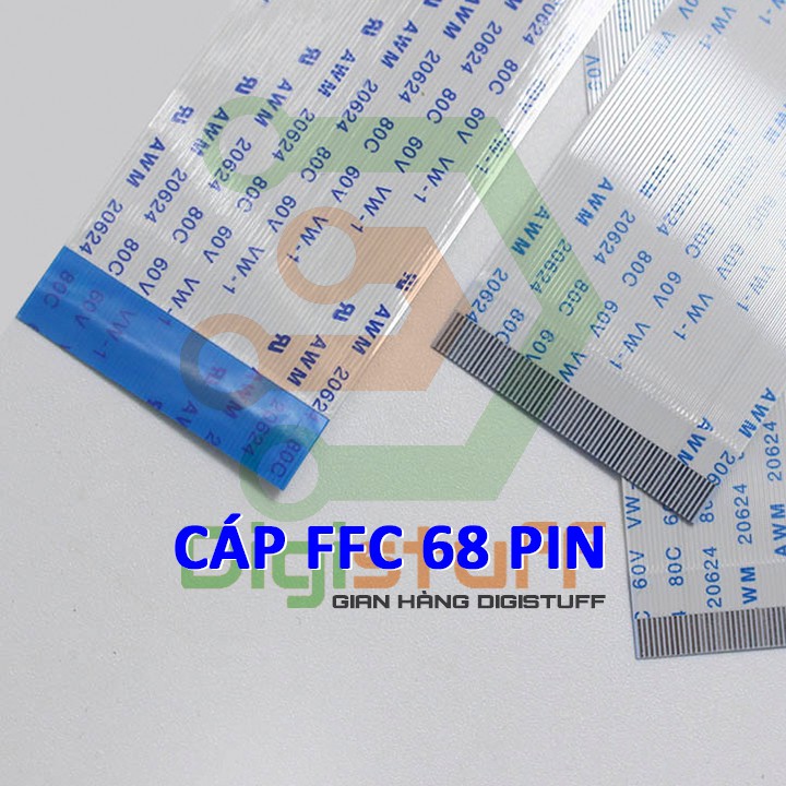 Cáp phẳng 68 pin thay cáp tín hiệu màn hình LCD / LED TV và các thiết bị khác