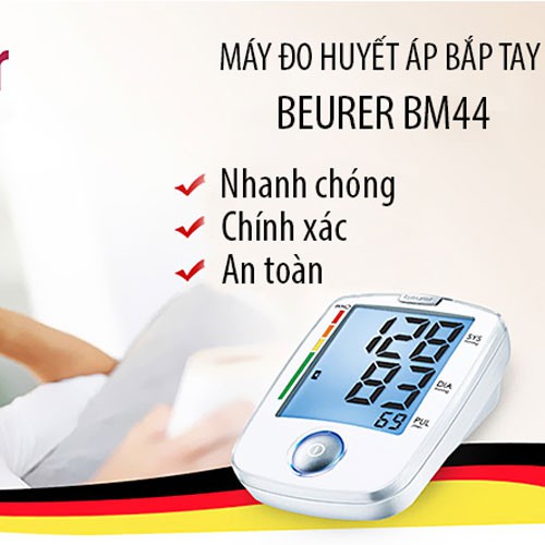 Máy đo huyết áp bắp tay Beurer BM44