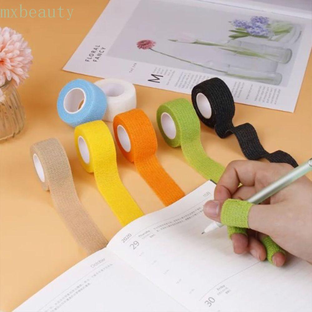 Băng quấn ngón tay co giãn tự dính 4m bảo vệ chống ma sát chống mòn chống chai nhiều màu sắc tùy chọn cho học sinh