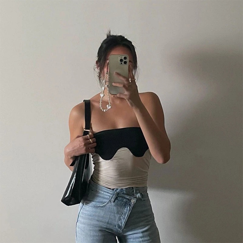 Dây đeo tay phối hình xinh xắn trang trí điện thoại di động đa năng