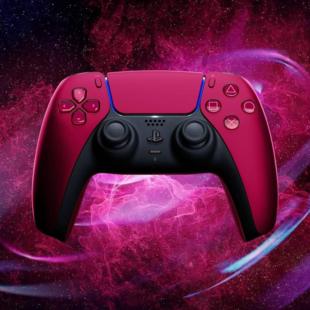 Tay cầm PS5 đỏ chính hãng Dualsense Controller cho máy Playstation 5 Cosmic Red