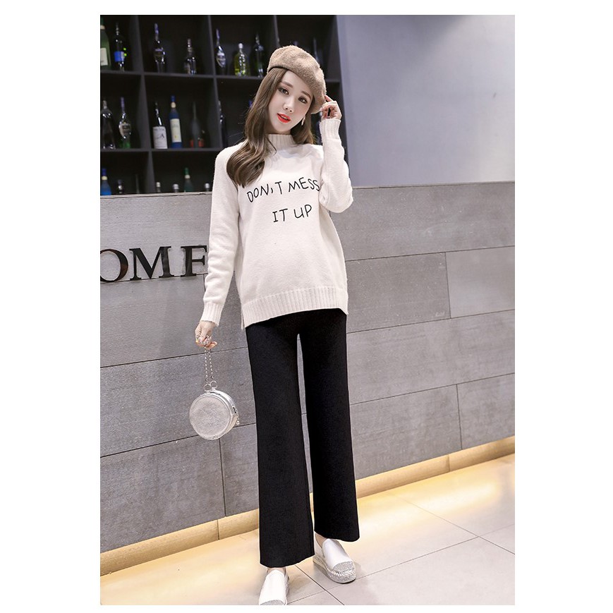 Quần DẠ TĂM Bầu Xinh Q0115