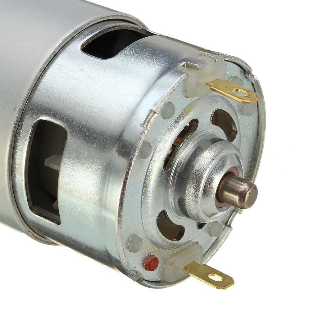 [HCM] Notor 775 Trục Tròn 12V-24V 120W dùng chế tạo đồ chơi, xe hơi, tàu thuyền, em yêu khoa học