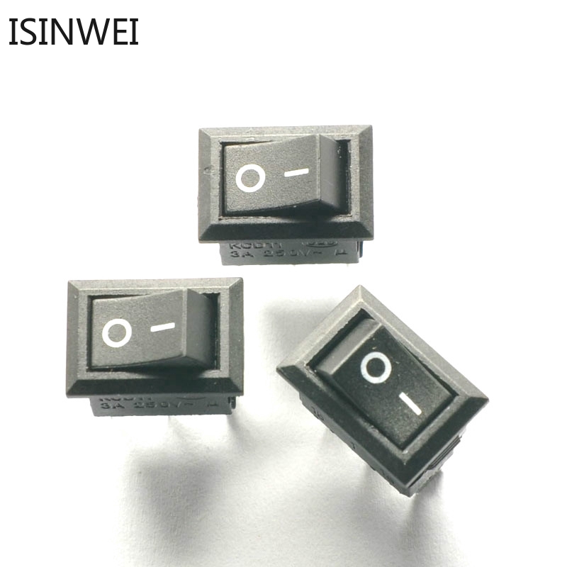 Bộ 20 cái công tắc nguồn KCD11 3pin 15MM*10MM 3A/250V