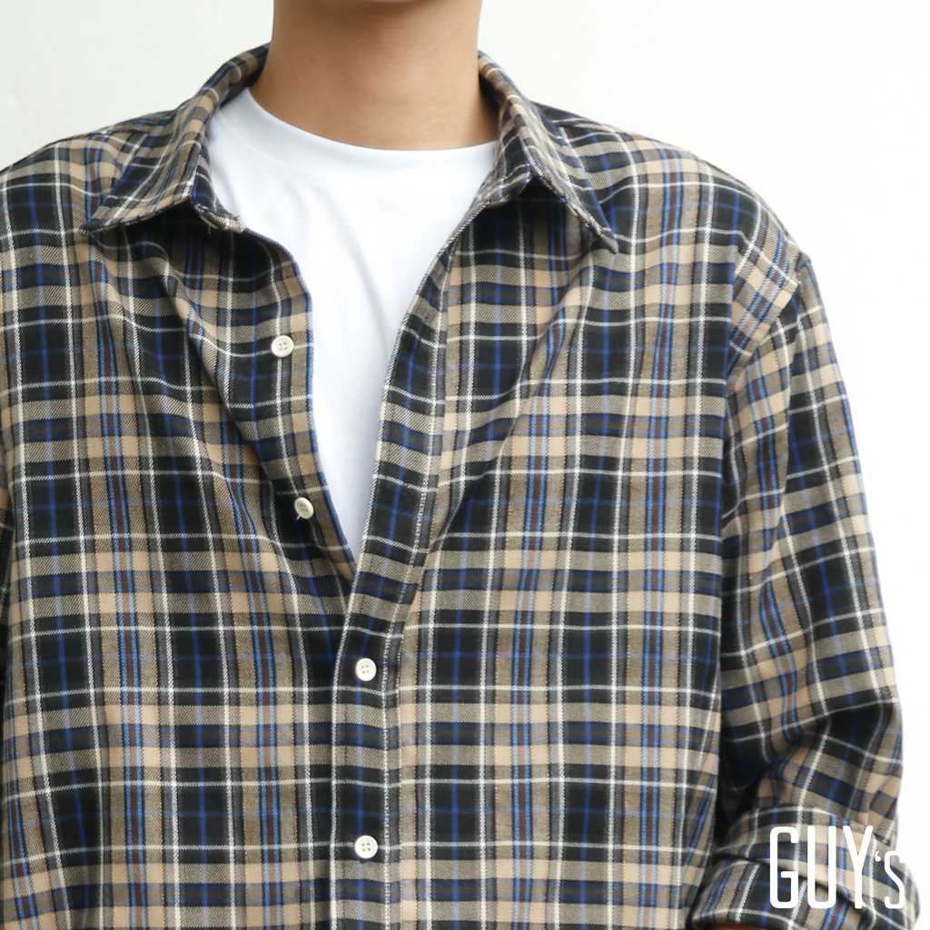 [HÀNG THIẾT KẾ] Áo sơ mi Gunther Shirt GUY's Closet, flannel, vintage, thanh lịch