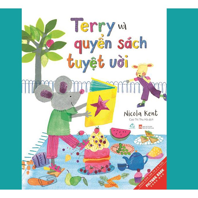 Sách tranh song ngữ Terry và cuốn sách tuyệt vời