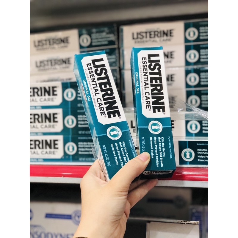 KEM ĐÁNH RĂNG LISTERINE ESSENTAL CARE MỸ