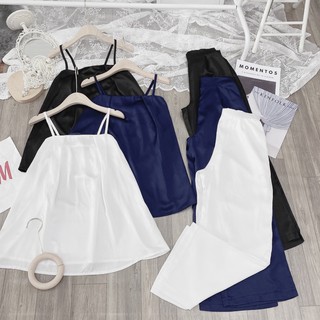 bán sỉ set 2 dây sll vải đũi