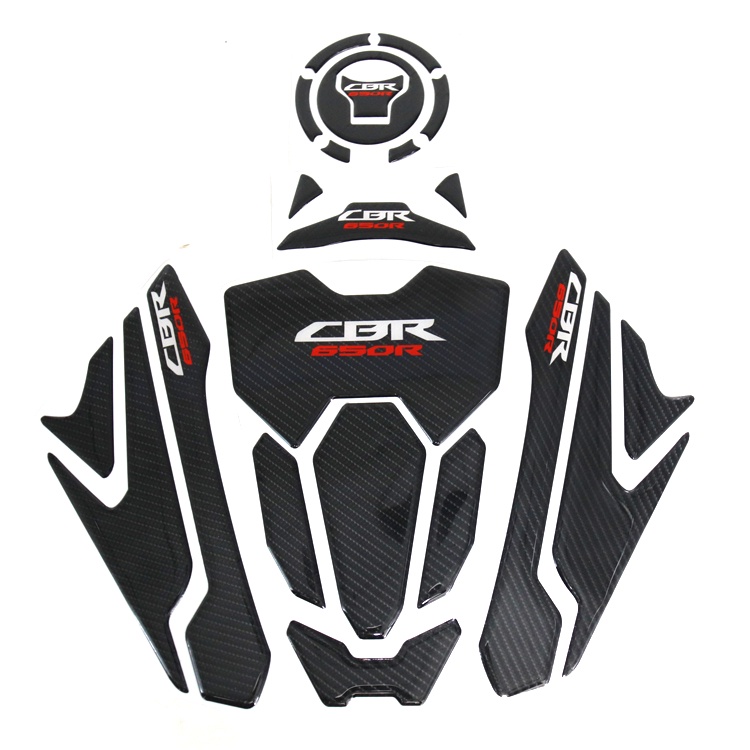 Sticker Xương Cá 3D Dán Bảo Vệ Bình Xăng Xe Honda CBR650R