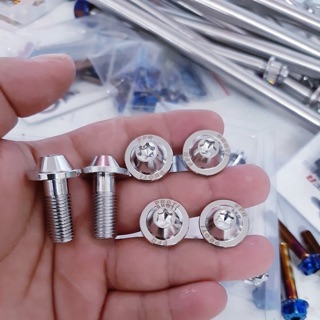 Ốc proti 10li 2.5p bắt heo cho xe yamaha nha anh em ơi inox 304 bao sét bao đẹp không phai màu nha anh em oi