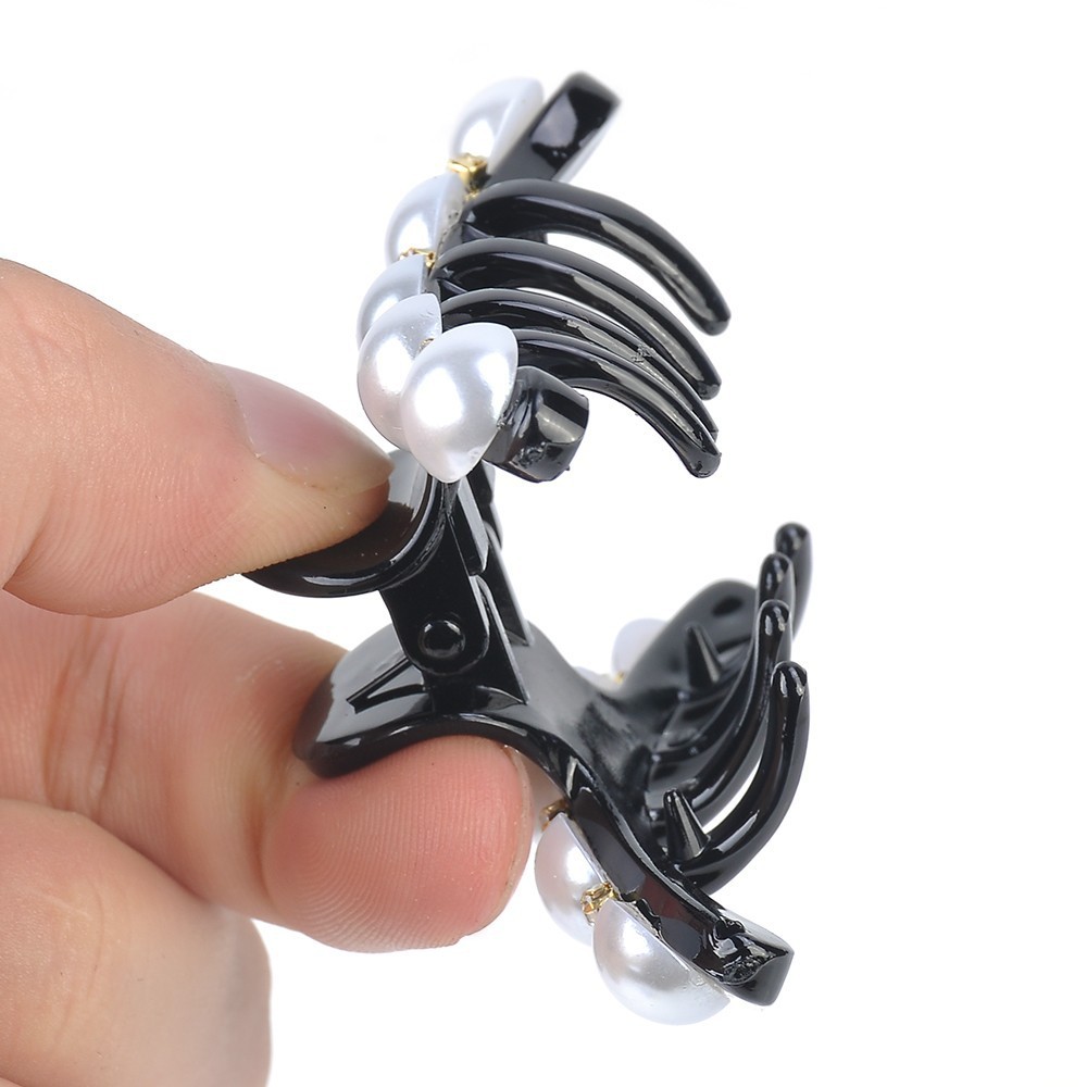 Kẹp tóc đính hoa pha lê thời trang