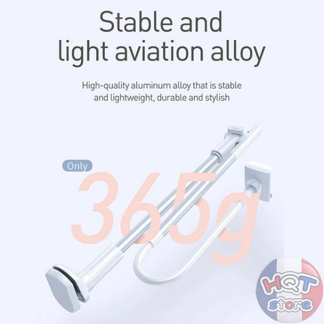 Đế kẹp điện thoại trên bàn Baseus Flexible Holder 360 độ chắc chắn