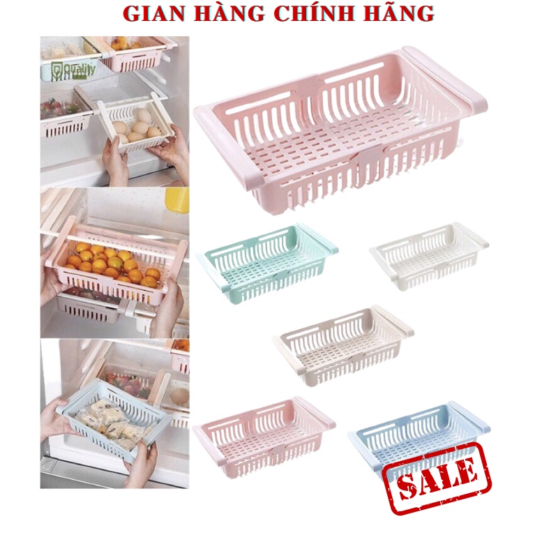 Rổ đựng đồ cài tủ lạnh - Khay đựng đồ tủ lạnh thông minh tiết kiệm không gian loại Hot tiện lợi dễ sử dụng