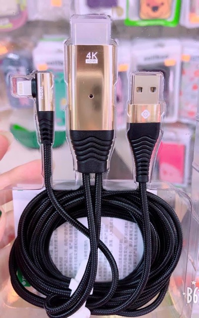 Cáp HDMI siêu nét 4k cho TV chính Hãng TOTU dành cho iPhone / iPad