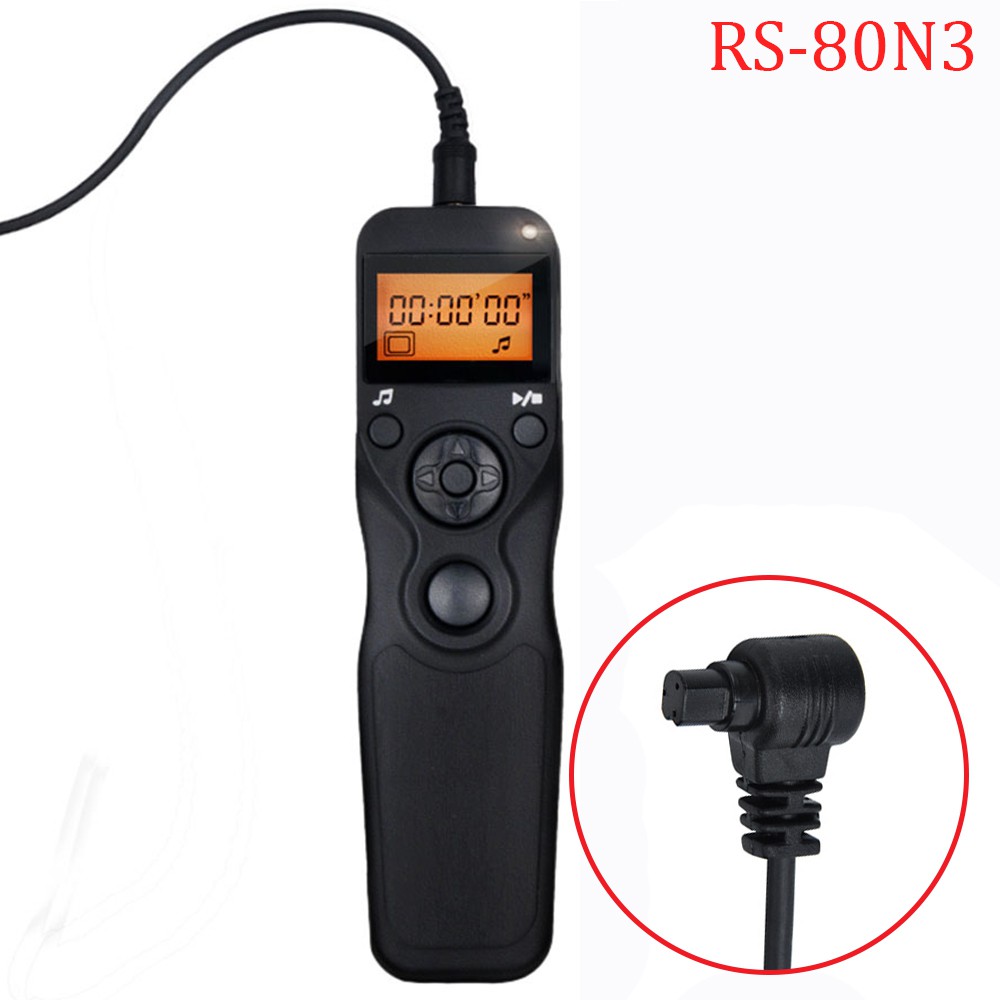 Remote RS-80N3 / RS-60E3 cho máy ảnh EOS Canon / Pentax (Có kèm pin) - PHUKIEN2T_Q00908