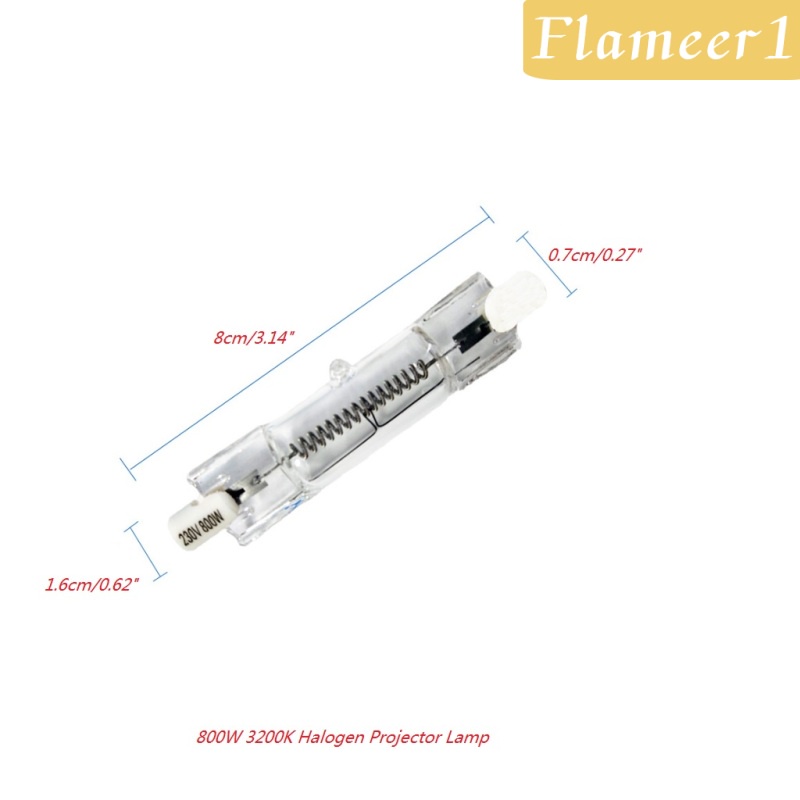 1 Đèn Halogen 230v 800w 230v 800w Chất Lượng Cao