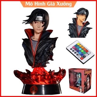 Mô hình Tượng Bán Thân Uchiha Itachi ( Có Đèn Led ) Cao 17cm - Naruto Shippuuden - Tượng Figure Naruto