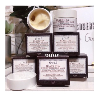 Mặt nạ Trà đen chống lão hoá Fresh Black Tea Instant Perfecting Mask
