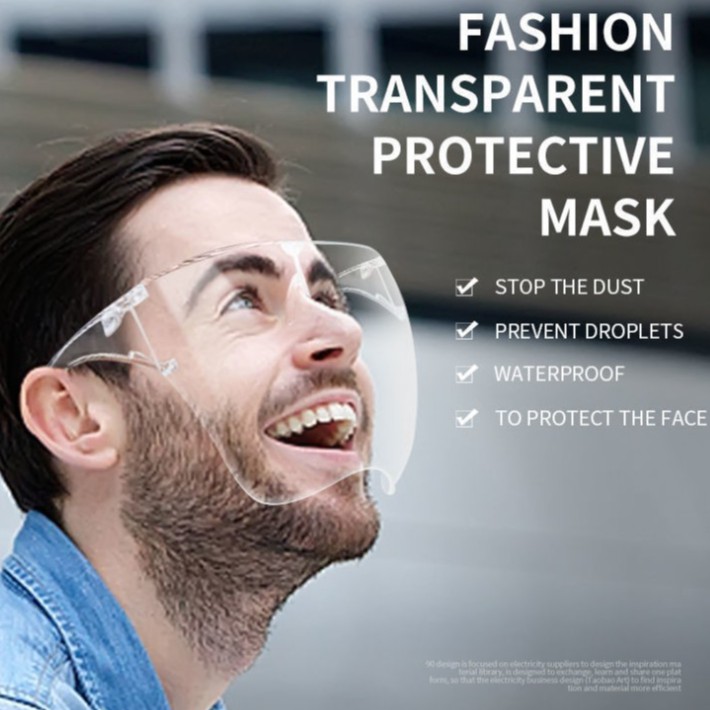 Kính Chống Giọt Bắn Chống Phòng Dịch, Kính Chống Bụi Đi Đường kính bảo hộ FACE SHIELD ( Có Sẵn ) | BigBuy360 - bigbuy360.vn