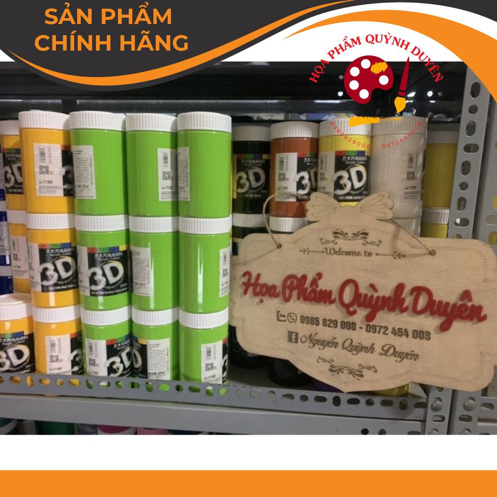 MÀU ACRYLIC 3D 300ML