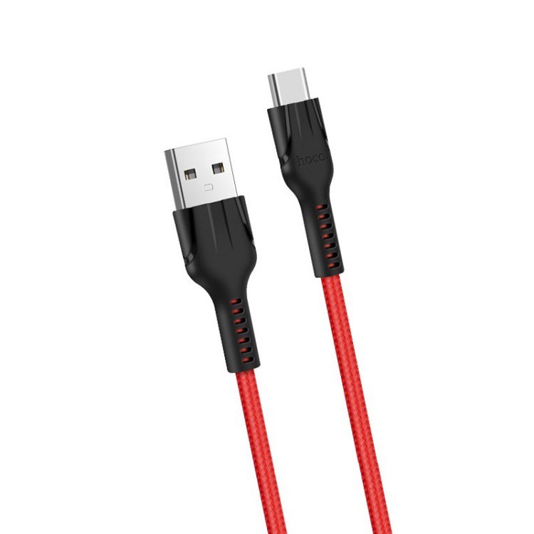 Cáp sạc nhanh ⚡FREESHIP50K⚡ Hoco U31 Type-C 2.4A dài 1m2 - chính hãng