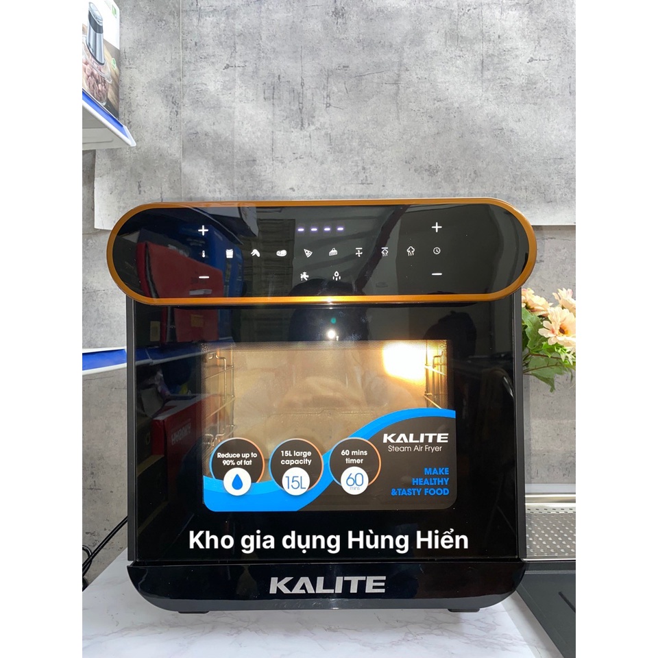 Nồi Chiên Không Dầu Kalite Steam Pro 15L (New 2022) - Hàng Chính Hãng