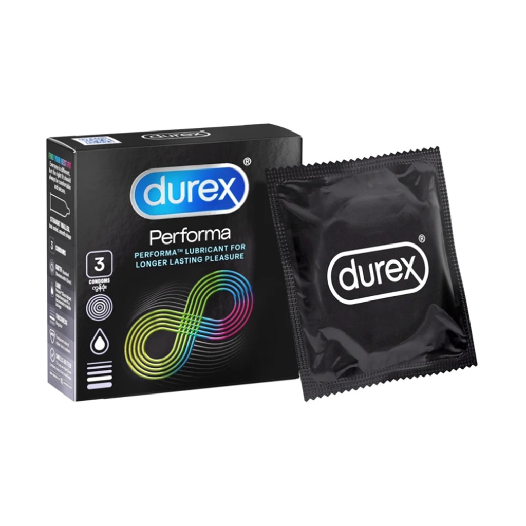 Bao Cao Su Siêu Mỏng Cao Cấp Durex - Hộp 3 Cái [che tên sản phẩm khi giao hàng]