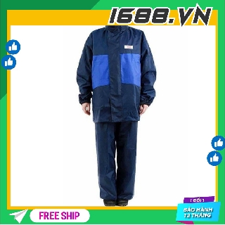 Bộ áo mưa 2 lớp, áo mưa vải dù siêu bền Thành Long