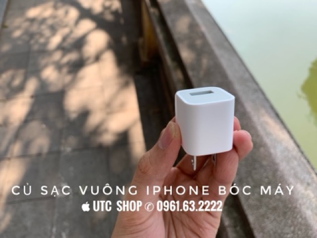 Củ sạc vuông zin bóc máy iPhone XS MAX