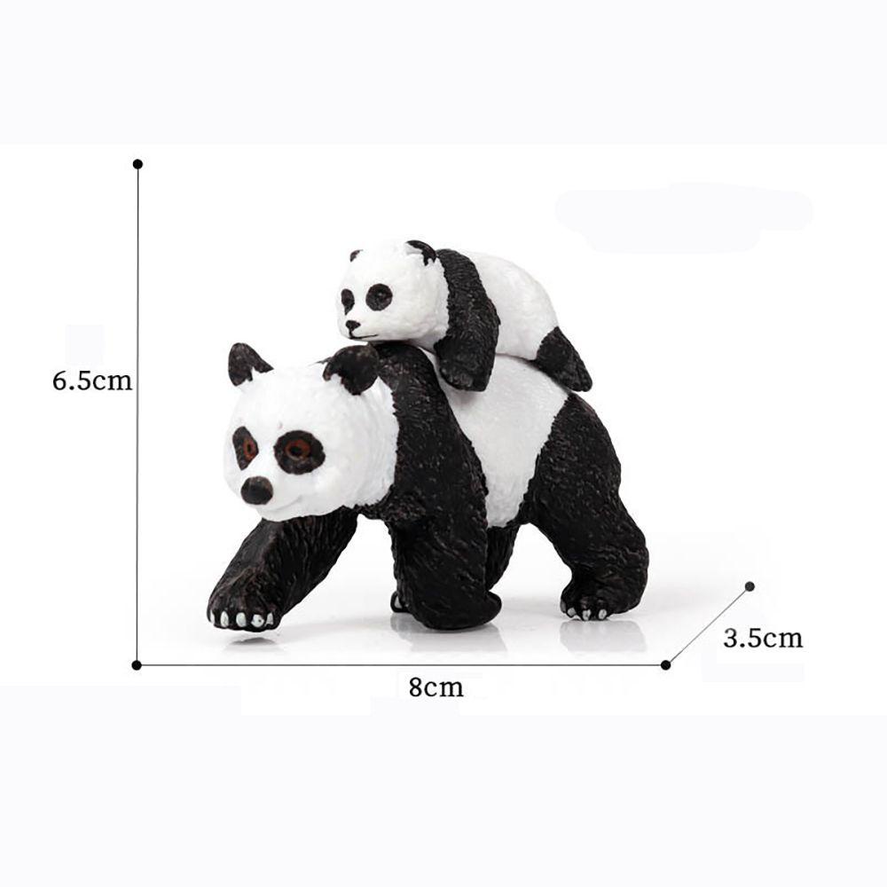 Bebetterm Mô Hình Gấu Trúc Đồ Chơi Nhận Biết Khoa Học &amp; Đồ Chơi Giáo Dục Sớm Cho Bé
