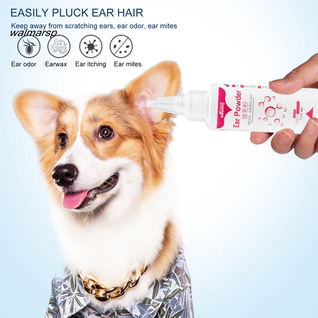 Bột làm sạch tai dễ sử dụng tiện lợi dành cho thú cưng