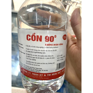 Thùng 24 chai cồn 70 độ và cồn 90độ (500ml)