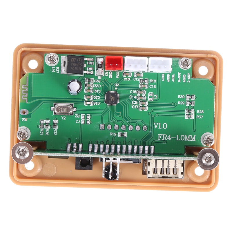 Bluetooth 5.0 MP3 Decoder Board ule with Display 12V Car USB MP3 Player WMA WAV TF Card Slot /USB / FM with Remote Controller