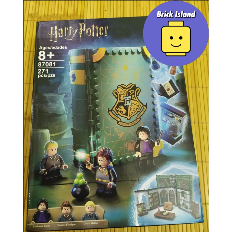 Đồ Chơi Lắp Ráp Mô hình Harry Potter Book sách - Brick Island