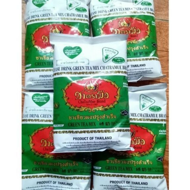 Trà Thái xanh 200g (Loại Thái xịn)/ Hồng Trà làm trà sữa Keto với coffee mate và rau câu cá dẻo