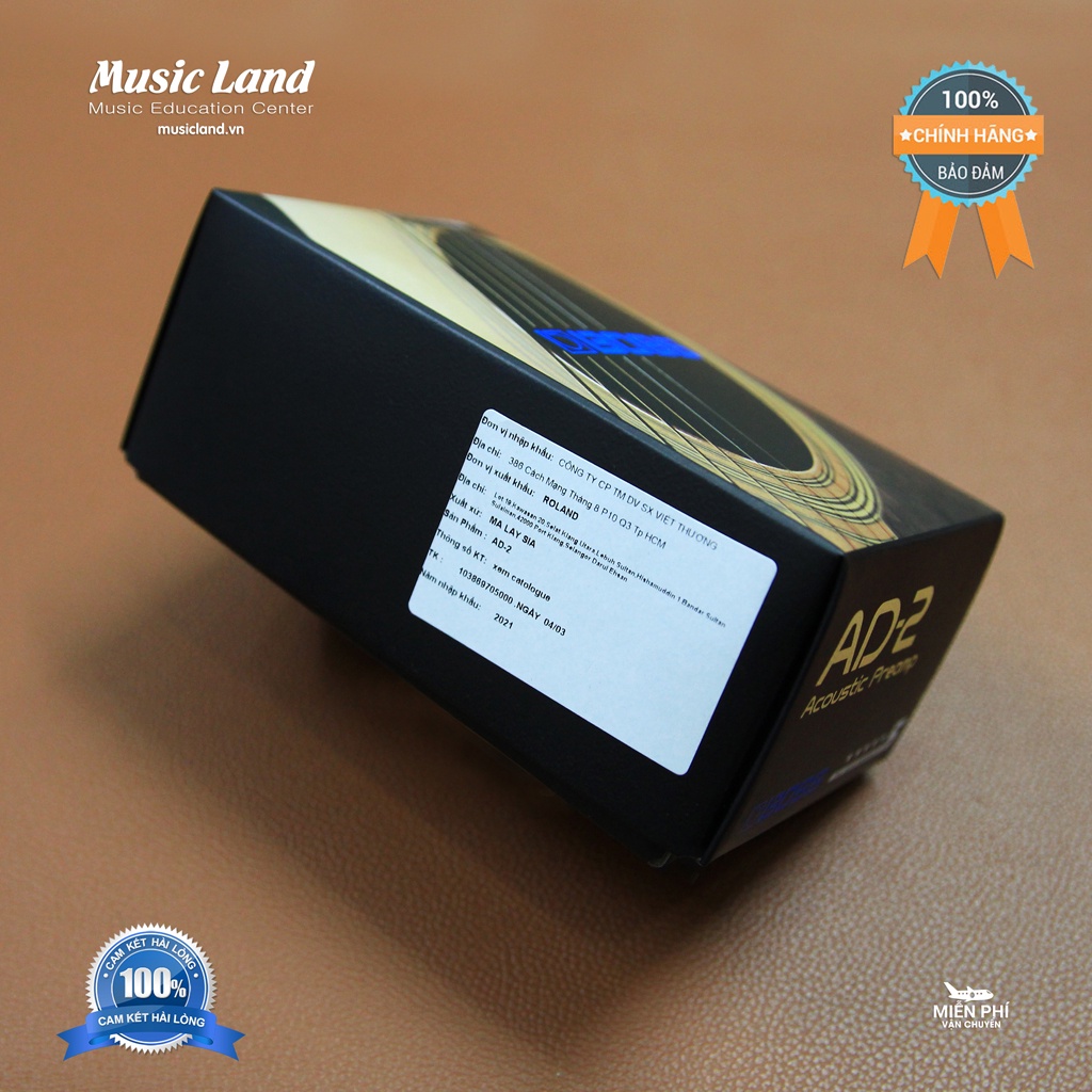 Phơ Guitar Acoustic Boss Preamp AD-2 – Chính Hãng