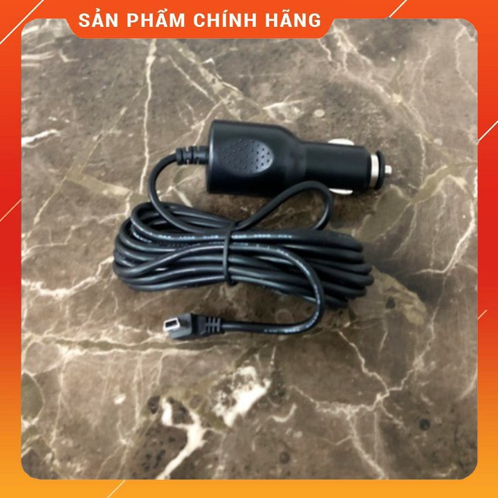 Dây nguồn dùng cho camera hành trình cắm tẩu Mini USB ô tô PS204 (Màu đen) SM | BigBuy360 - bigbuy360.vn