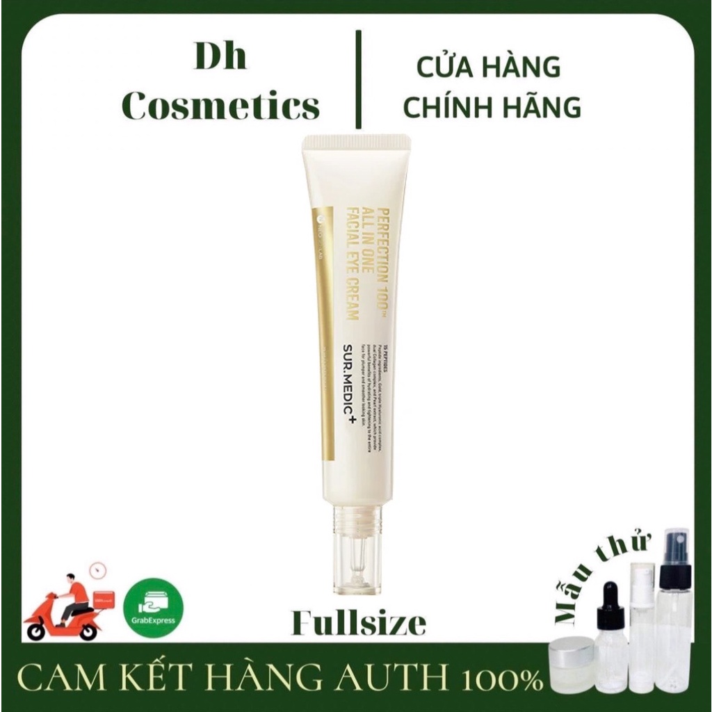 Kem mắt Sur.medic+ Perfection 100tm All In One Facial Eye Cream 35ml giảm thâm, chống lão hóa
