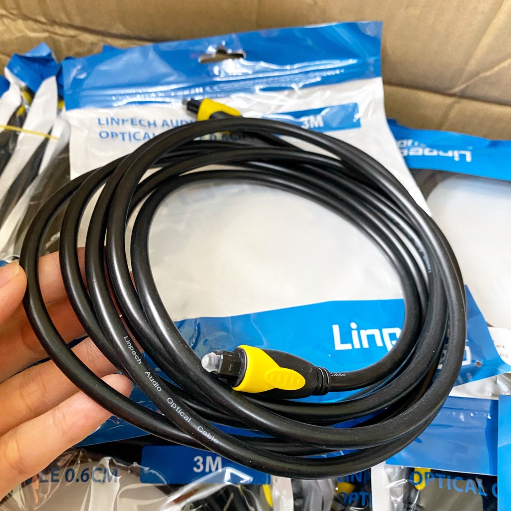 Dây Quang Optical Audio 3M. Dây Quang 3M Linpech. Dây To 0.6cm