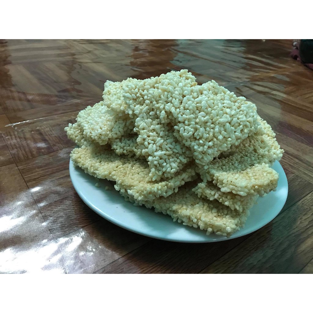 1Kg Cơm Cháy Khô Chưa Chiên, Đặc Sản Ninh Bình, Thơm Ngon, Giòn Xốp