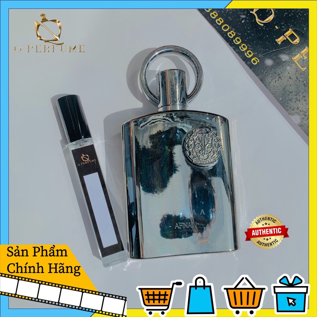 [CHÍNH HÃNG] Nước hoa nam Afnan Supremacy Silver EDP