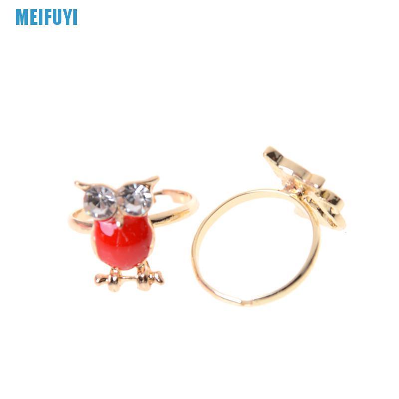 Set 2 Nhẫn Hợp Kim Tùy Chỉnh Thời Trang Cho Bé