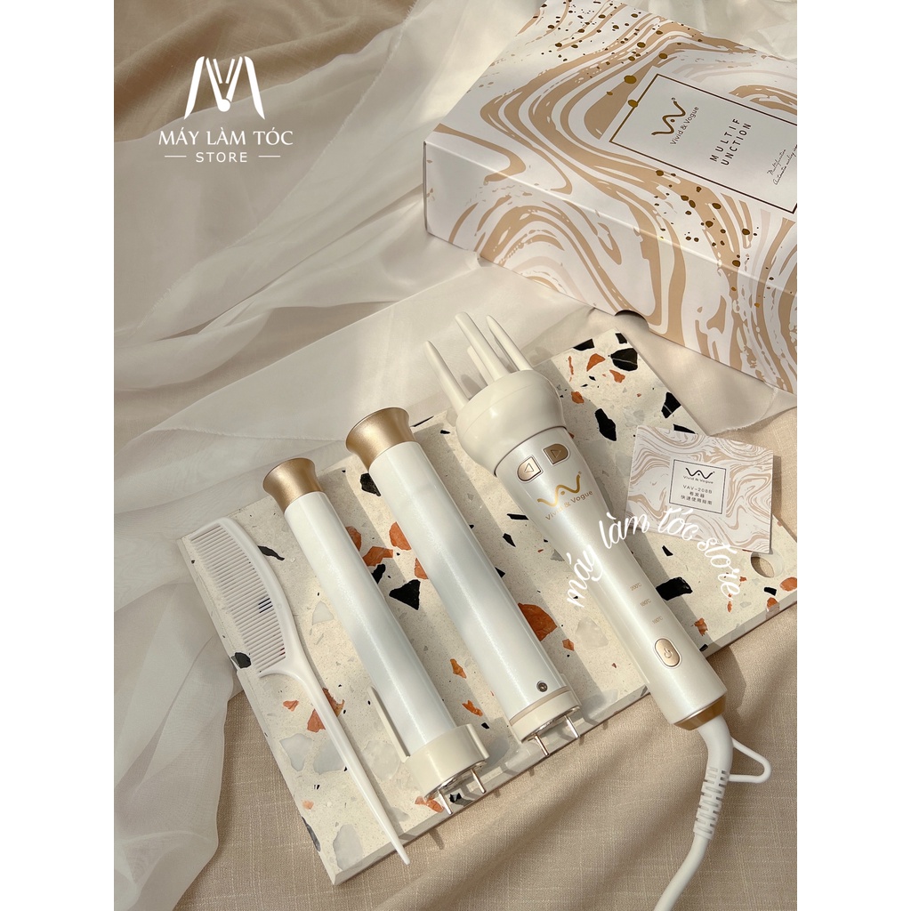 MÁY UỐN TÓC XOAY TỰ ĐỘNG VIVID&VOGUE®️ 2 SIZE 25&32mm